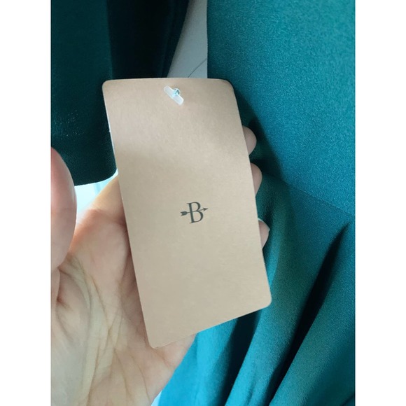 NWT BHLDN Valdis Dark Green Midi Dress - Picture 5 of 9